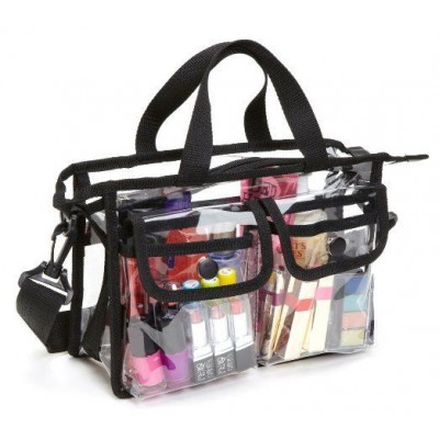 multi pouches Clear Set functional Bag School Pvc tote makeup messenger